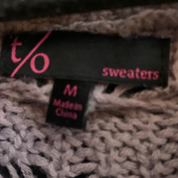 PURPLE KNIT DRESS - Picture 5 of 5